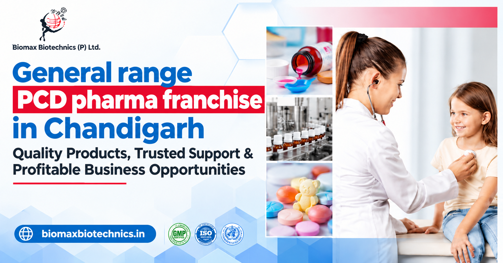 General Range PCD Pharma Franchise in Chandigarh: Products, Investment & How to Choose the Right Company | Biomax Biotechnics (P) Ltd.